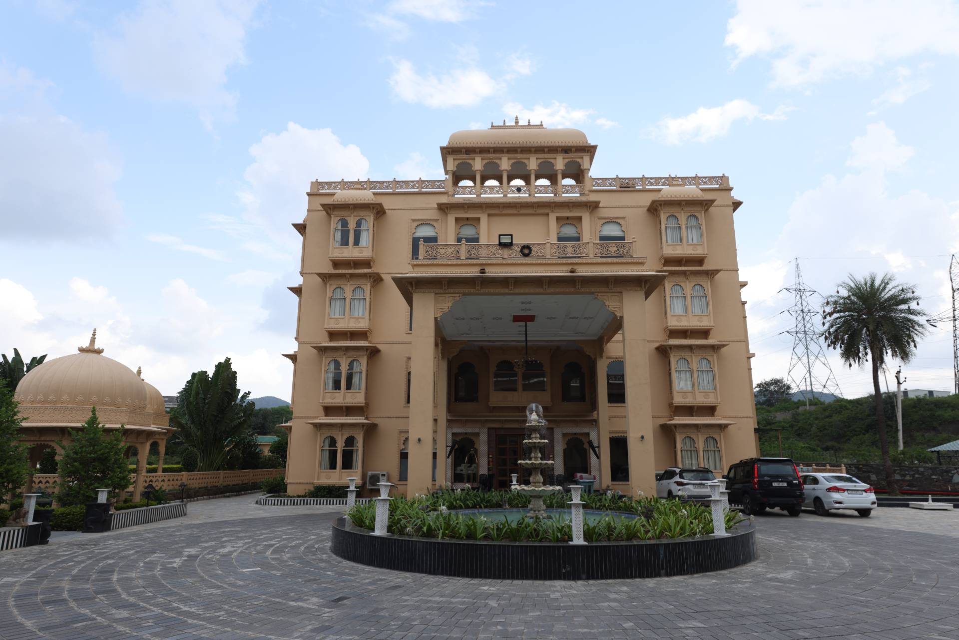 Inspired by Rajasthan architecture