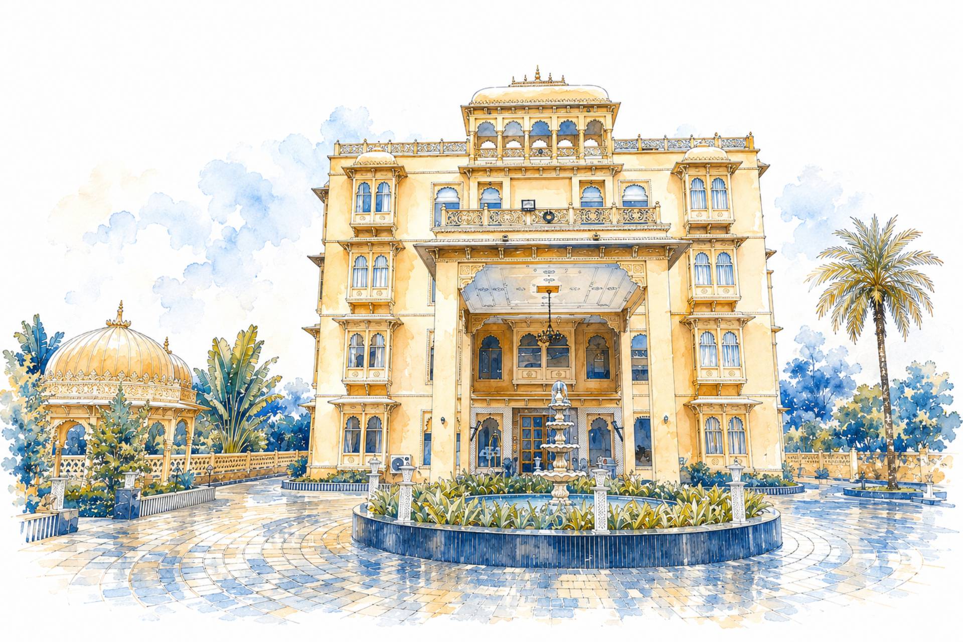 Architectural Sketch 1